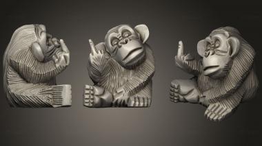 3D model Monkey (STL)